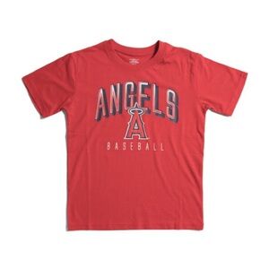 Angels Kids Red Baseball T-Shirt